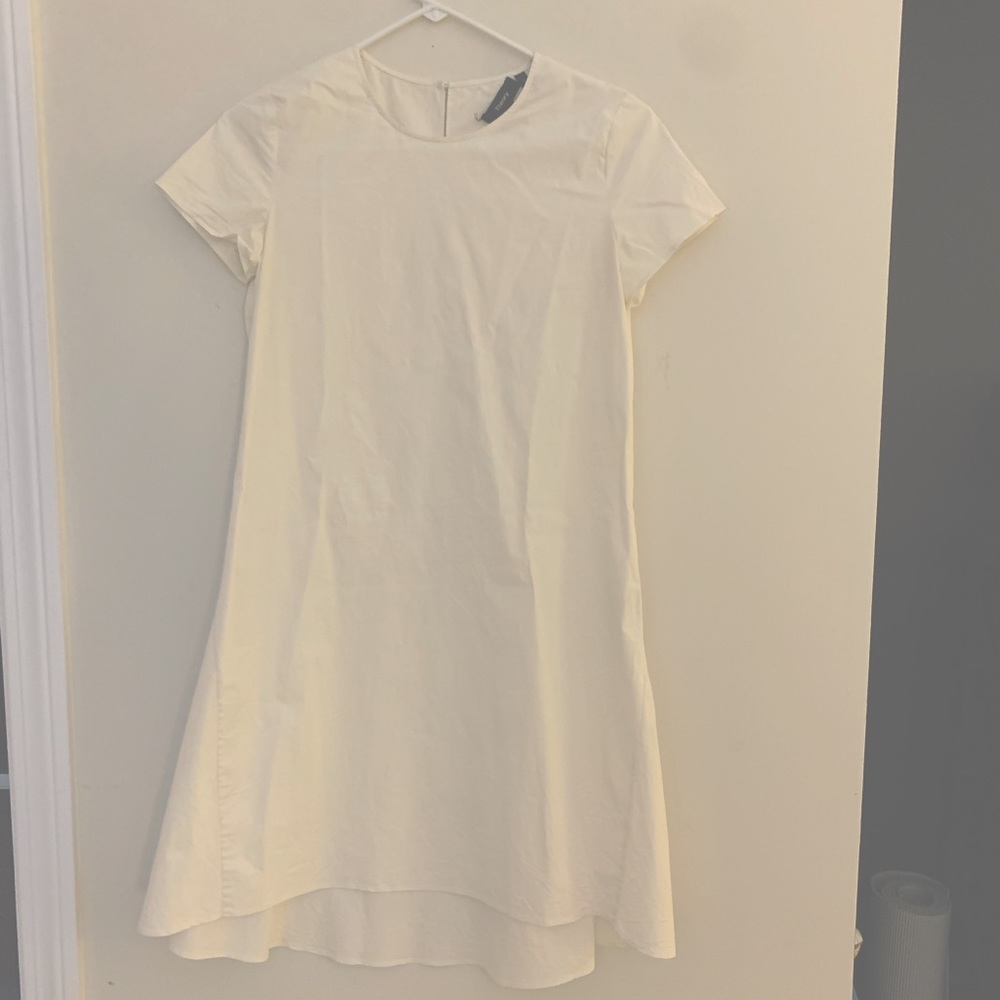 Theory Sandrin Light Poplin Dress.